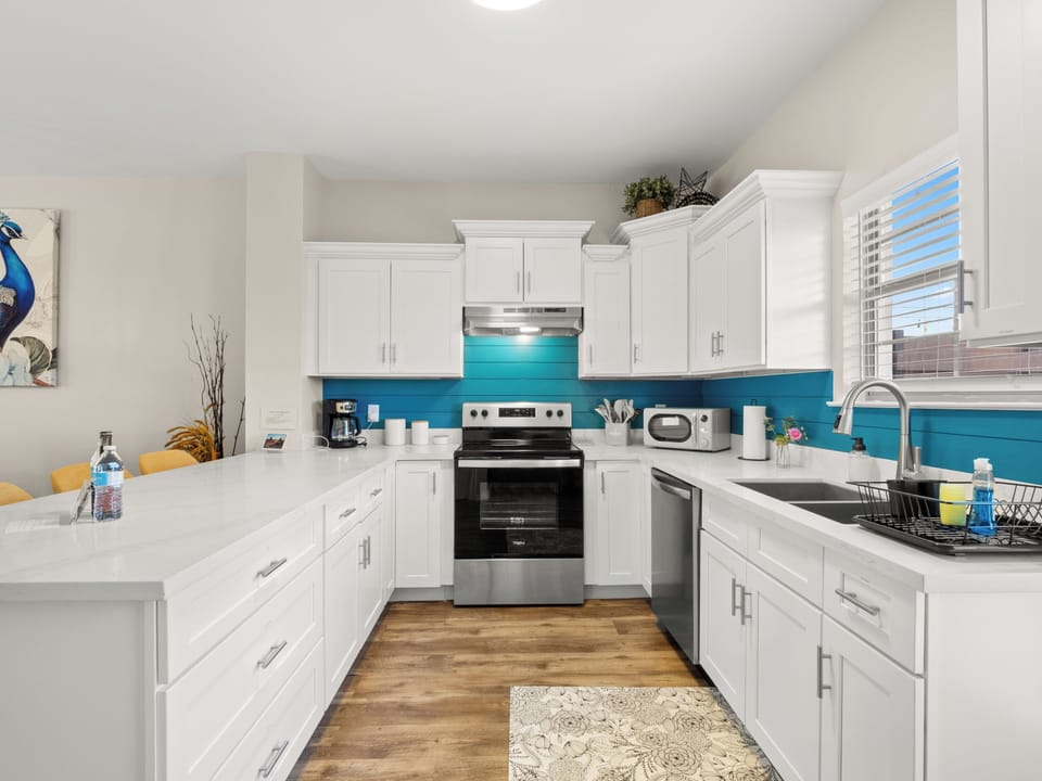 Fully equipped kitchen