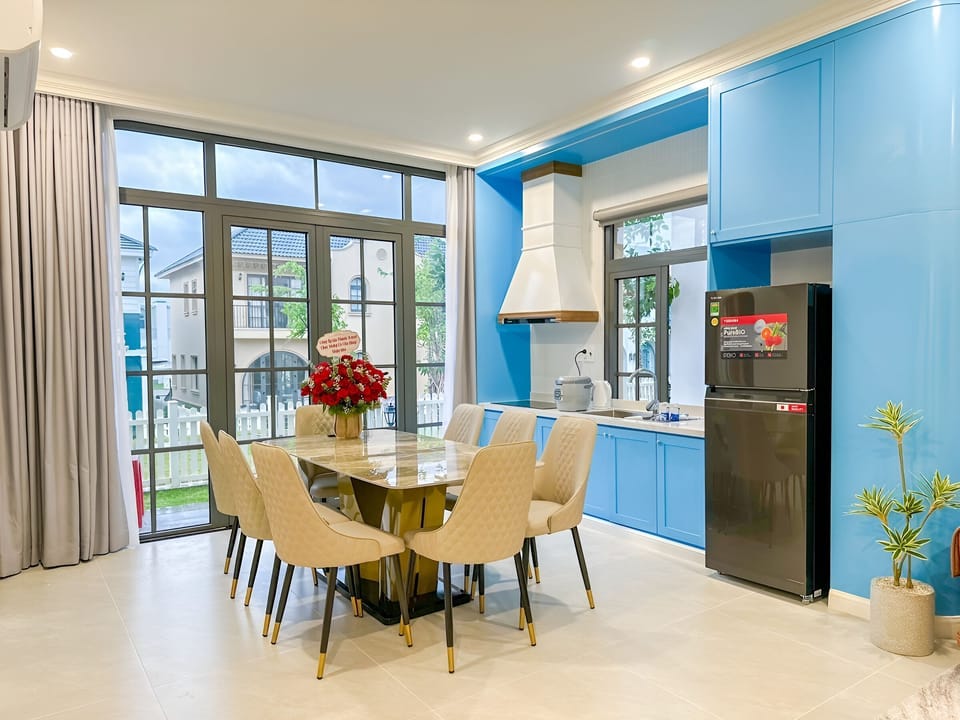 Deluxe Villa, Garden View | Private kitchen