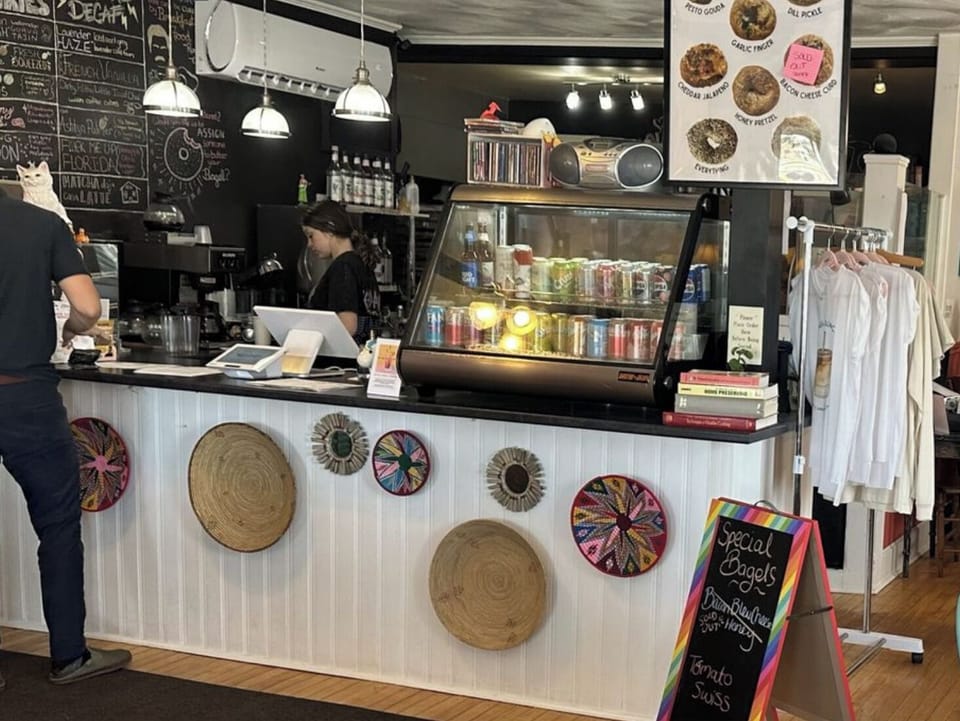 C&B Corner Cafe- amazing bagels and breakfast