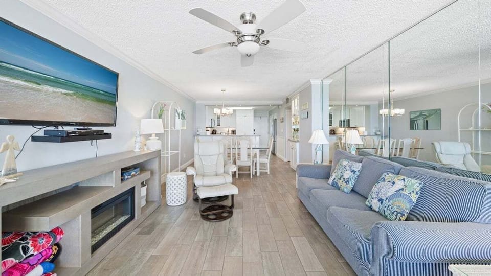 Living room space.