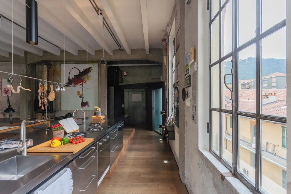 Apartment (2 Bedrooms) | Private kitchen | Oven, espresso maker, electric kettle, highchair
