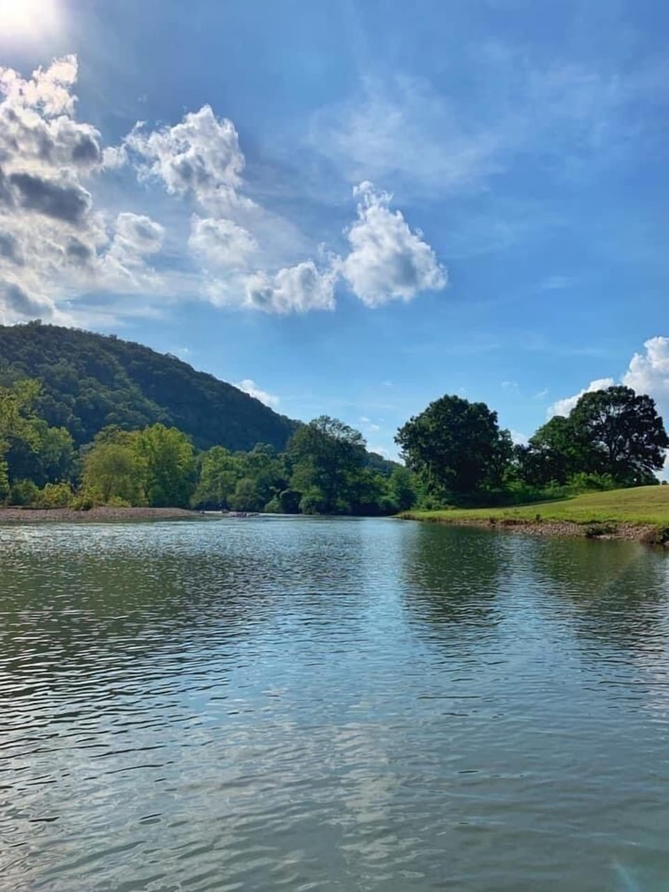 River in Front of HoneyBee