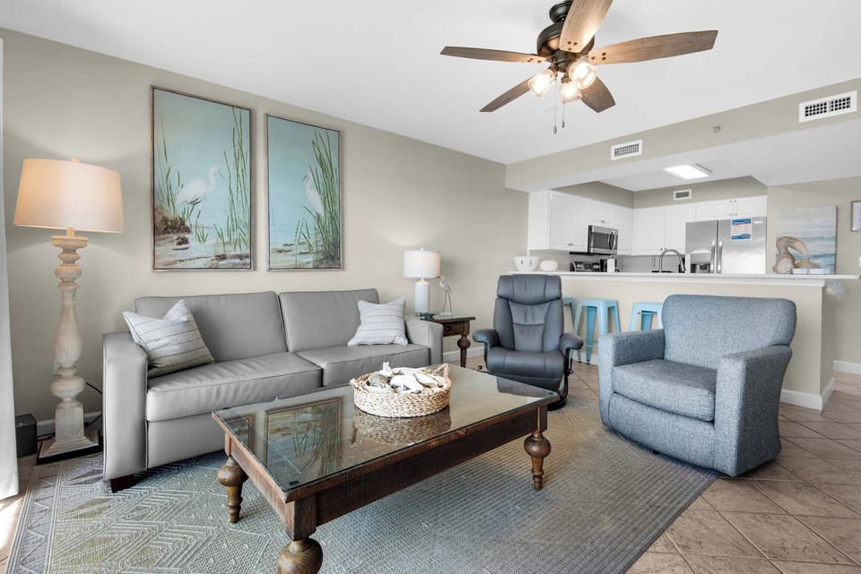 Plenty of seating in the living room