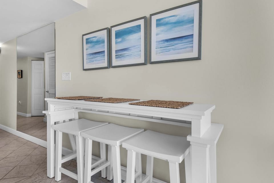 Seating for three