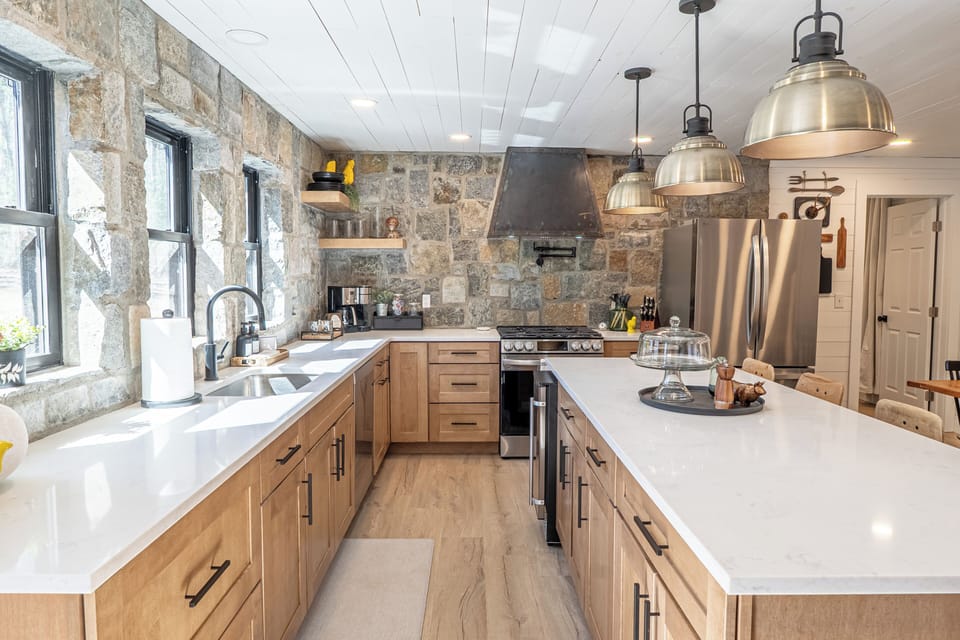 Spacious kitchen