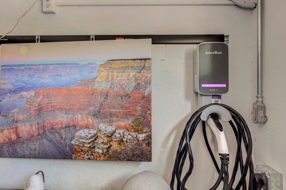 EV charger included withy your stay