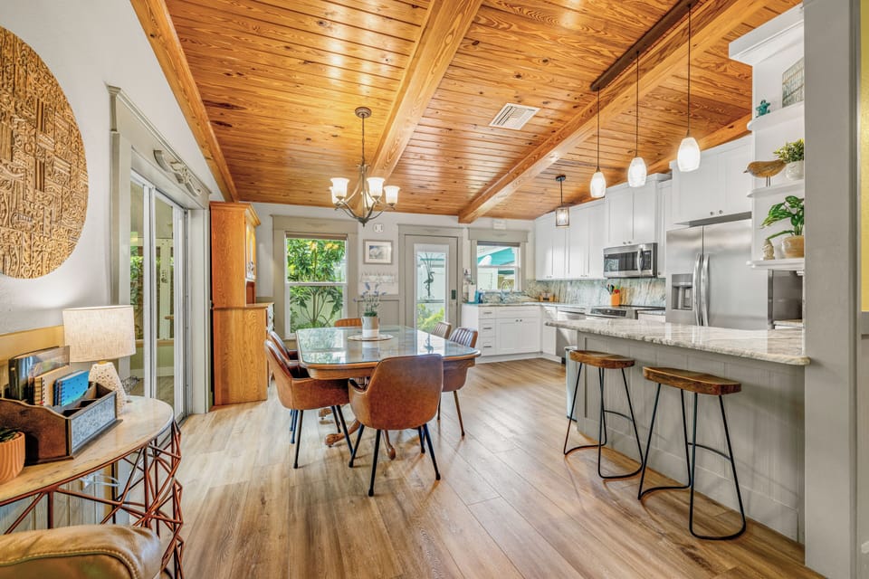 Enjoy the open space of the great room with your kitchen, dining and living room