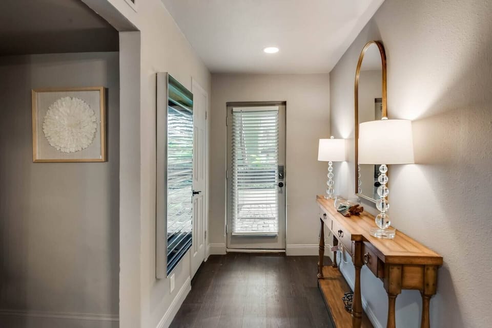 Step into a beautiful entryway that leads you into your cozy, stylish unit, designed for comfort and charm.