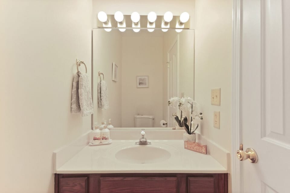 Half Bath Main Level off Kitchen