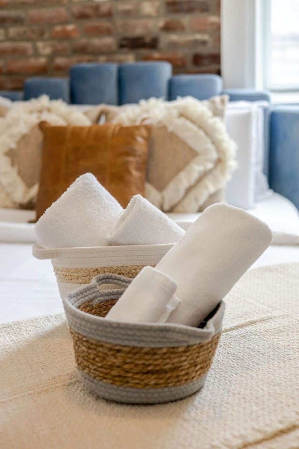Bedroom #2: Thoughtful touches like fresh towels add to the restful comfort