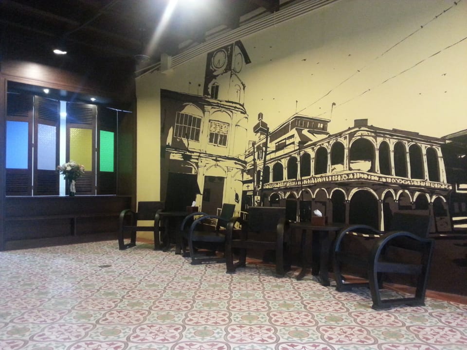Interior entrance