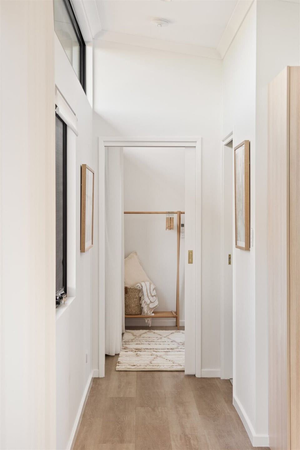 Hallway leading to main bedroom
