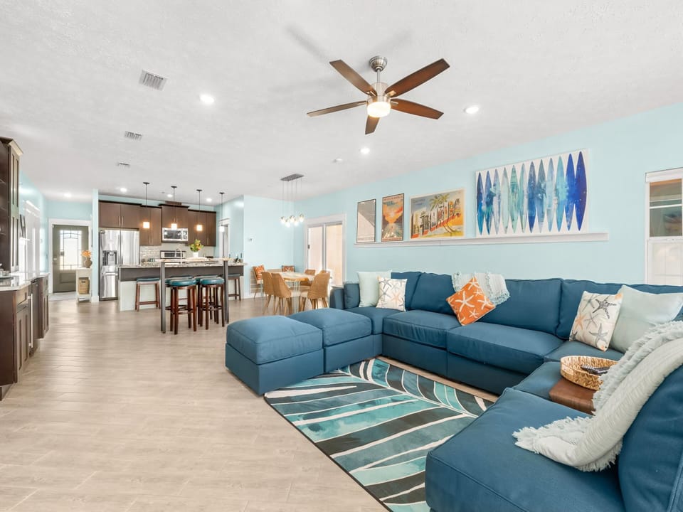 Living Area - Poolside Patio Access