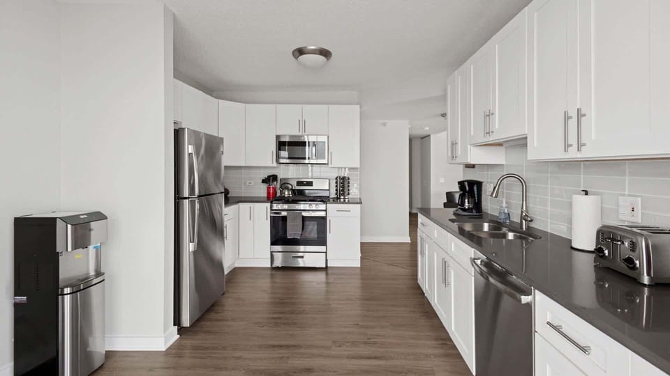 Fully equipped kitchen