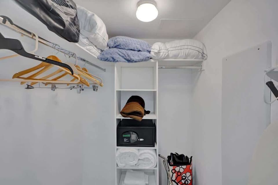 Master bedroom closet