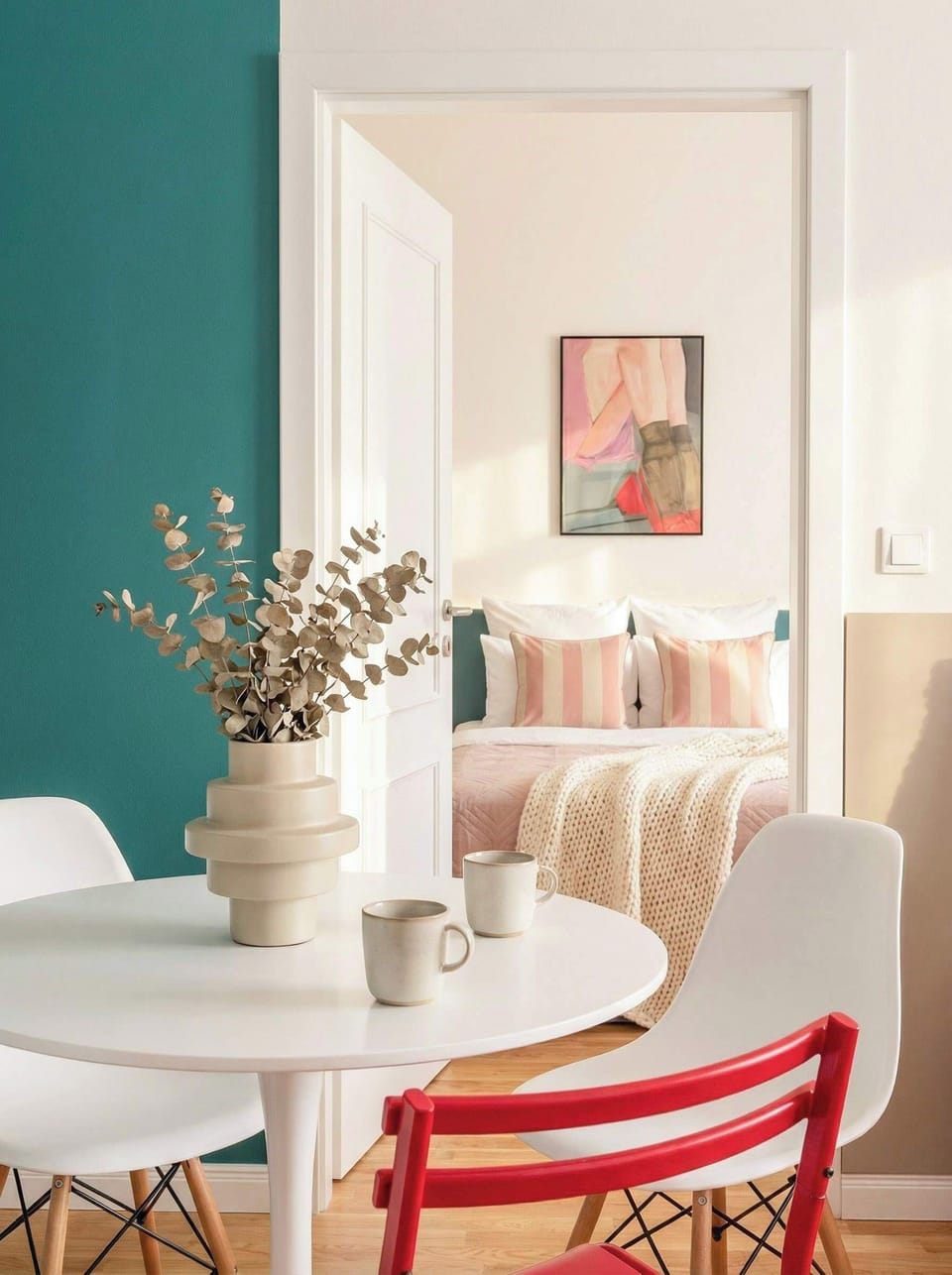 Two bedroom apartment which can accommodate up to 6 people