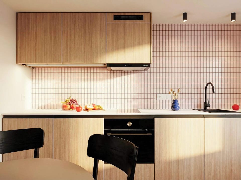 Kitchen is fully equipped with everything you need for basic cooking - please, see the list of amenities