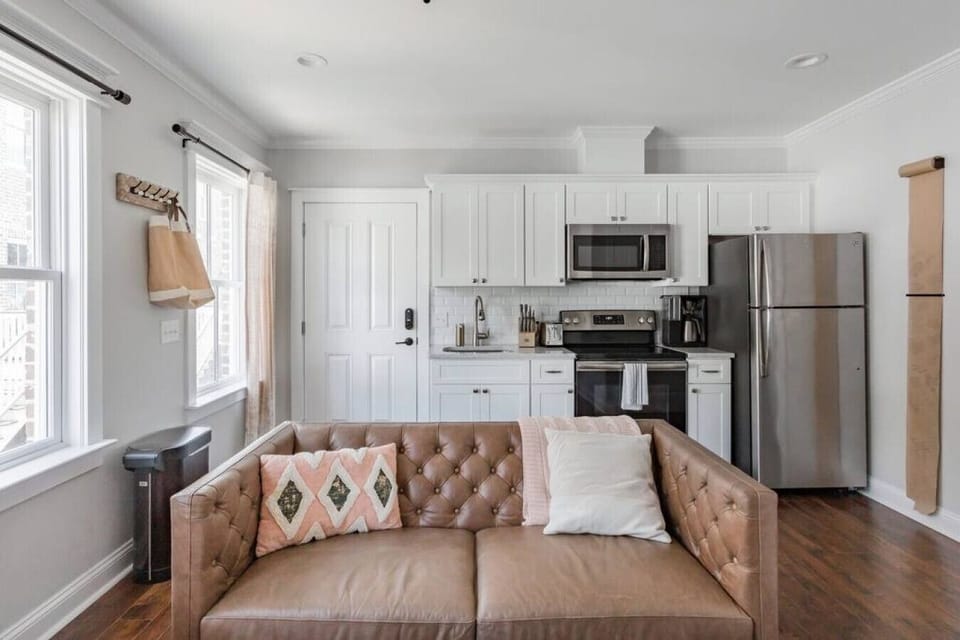Carriage Unit Living Room and Kitchen