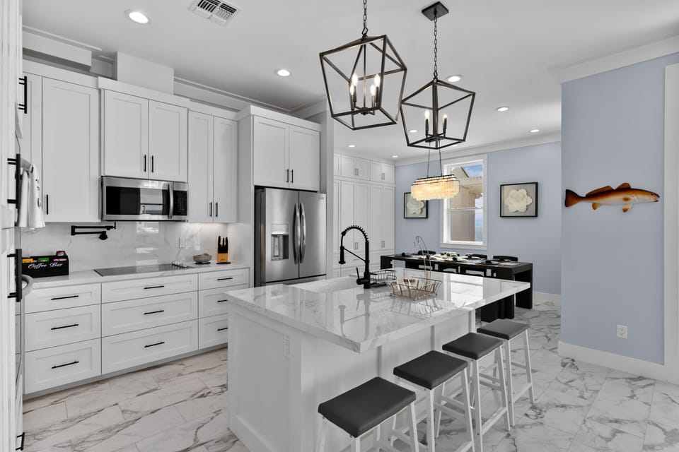 House, 3 Bedrooms | Private kitchen | Coffee/tea maker, fridge, oven, toaster