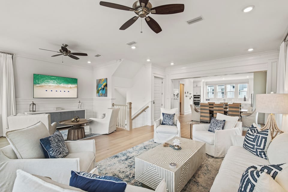 2nd Floor Open Concept Living Room