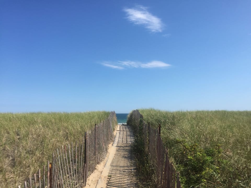 Old Orchard beach entrance (Ocean Park area) 