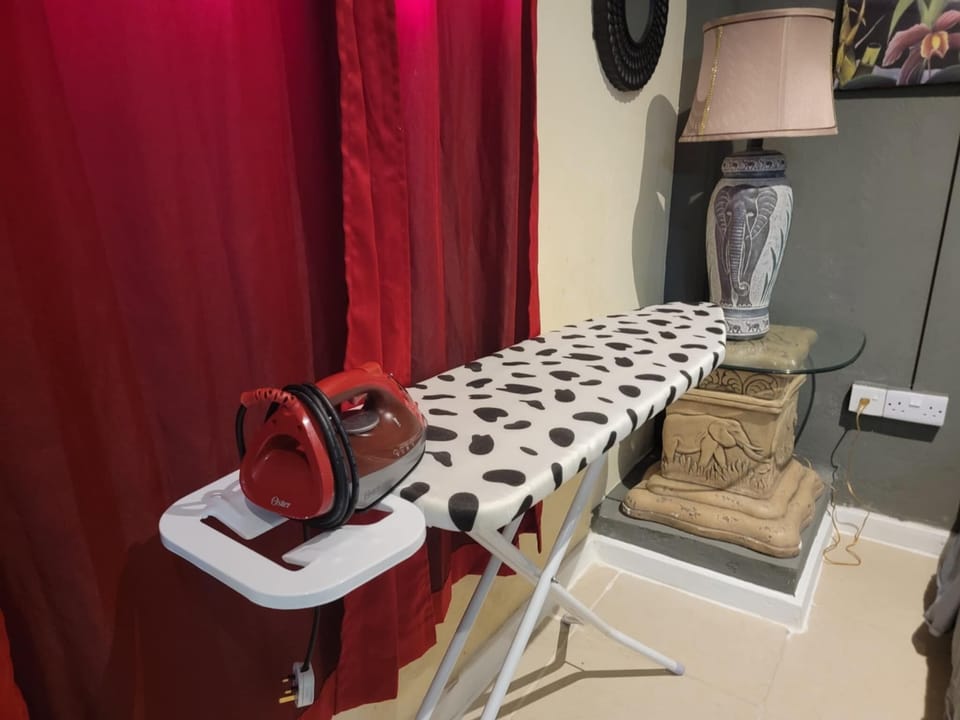 Iron and ironing boad