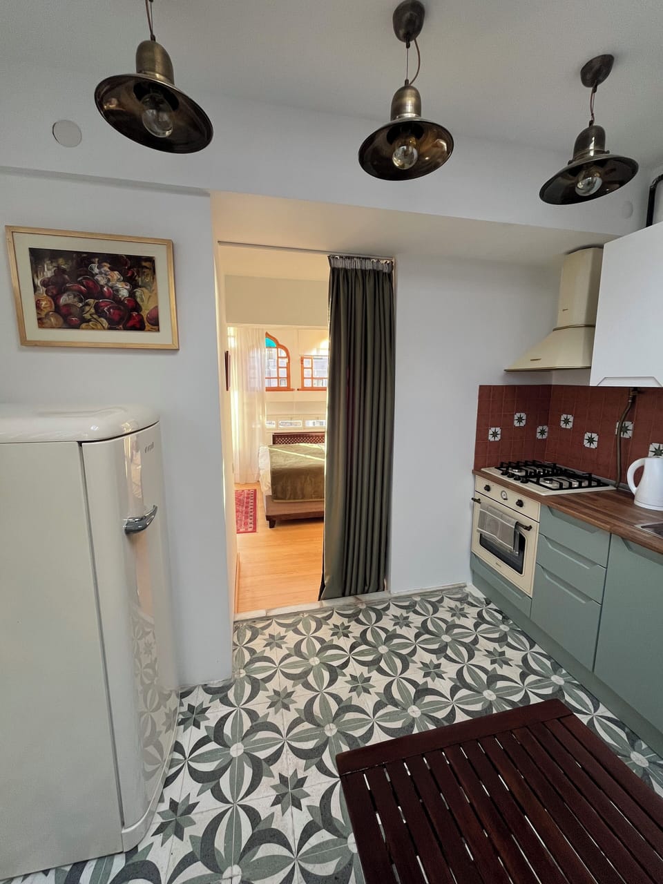 Luxury Double Room, Sea View | Private kitchen