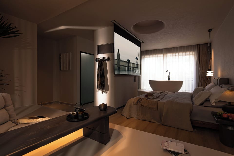 Superior Double Room | Desk, laptop workspace, blackout drapes, soundproofing