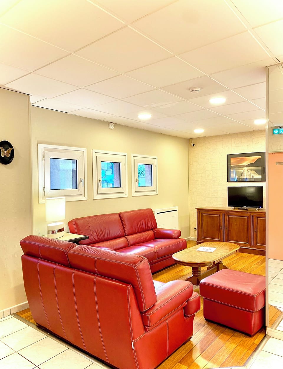 Lobby sitting area