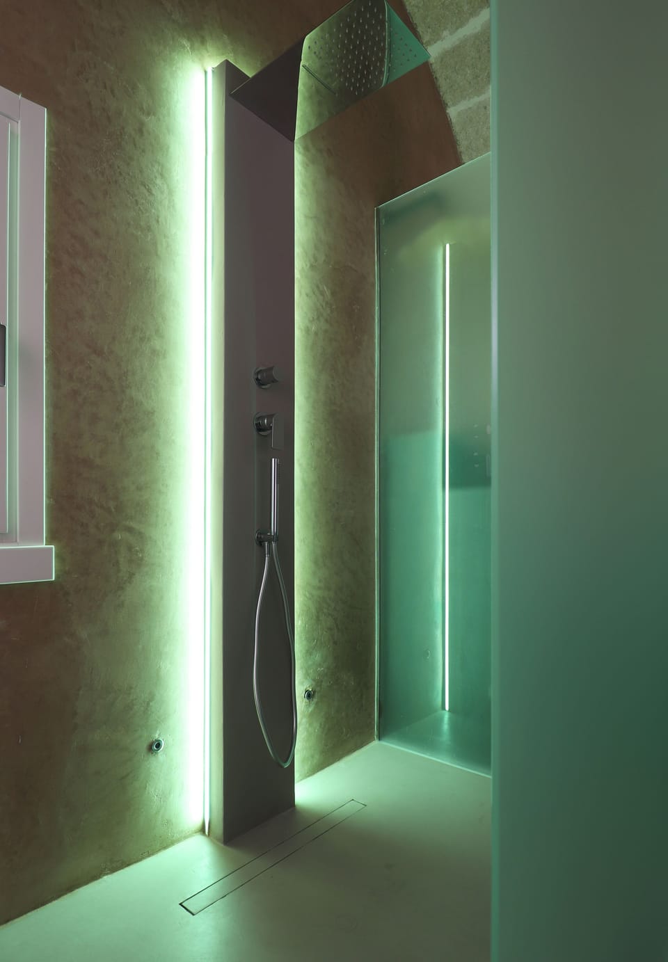 walk in shower