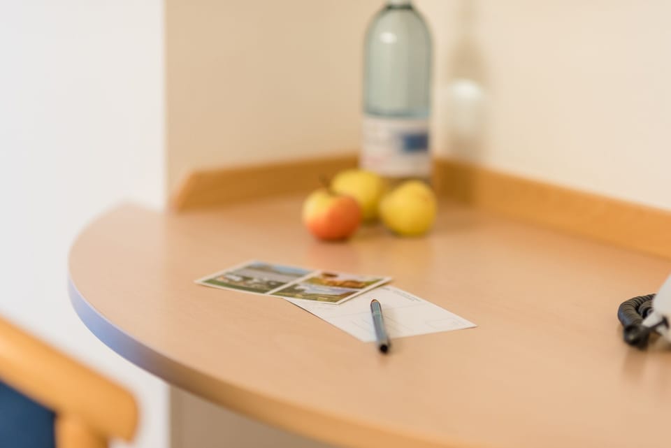 In-room safe, desk, soundproofing, iron/ironing board (on request)