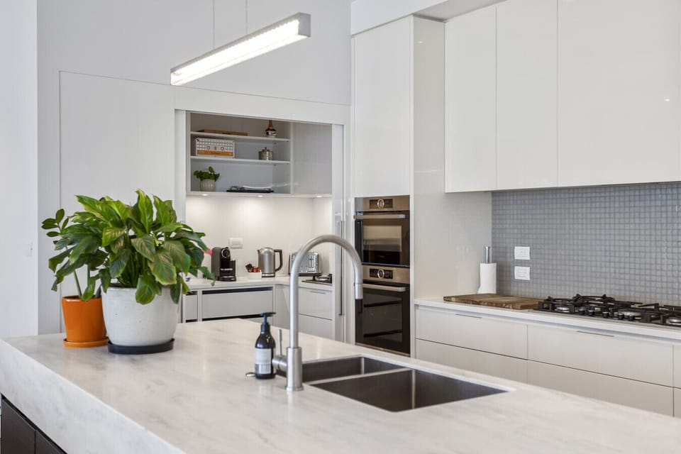 Modern fully equipped kitchen