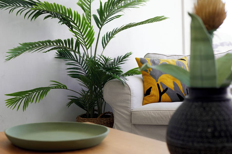 Decorative detail on the living room