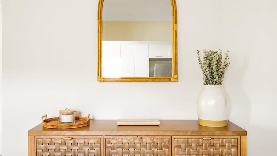 Thoughtful decorative touches throughout add style and charm.