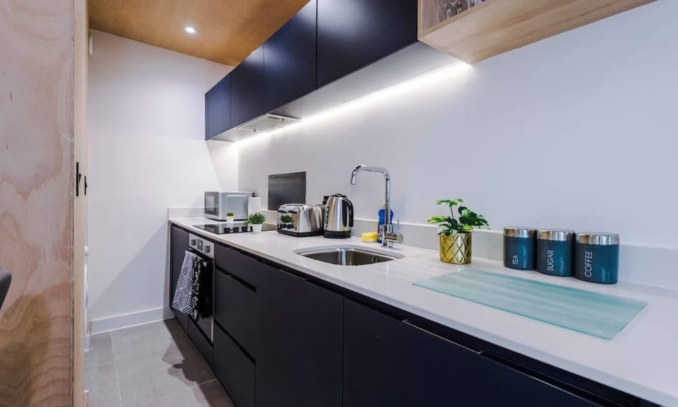 A fully equipped kitchen designed for cooking, gathering, and creating delicious meals