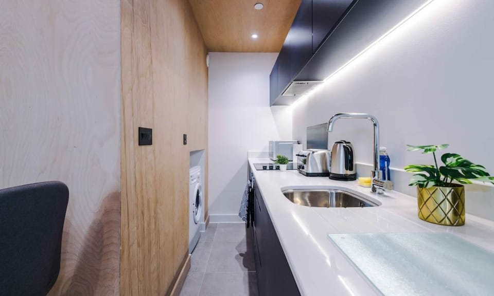 A fully equipped kitchen designed for cooking, gathering, and creating delicious meals