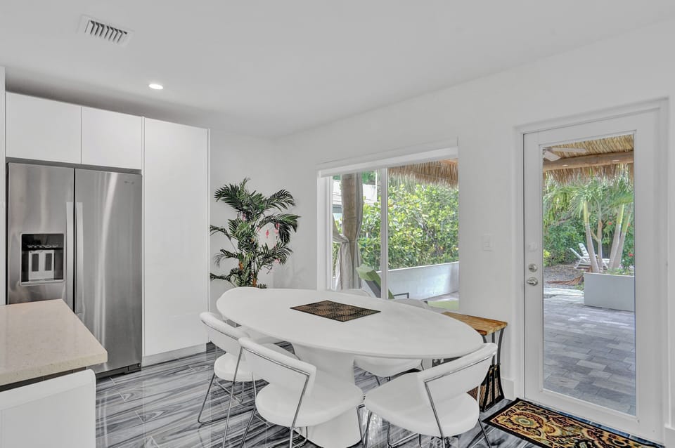 House, Pool View | Private kitchen
