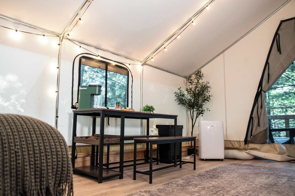 Air Conditioning unit is added to the tents May - September