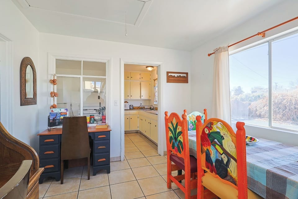 Dining area with 2 desks!
