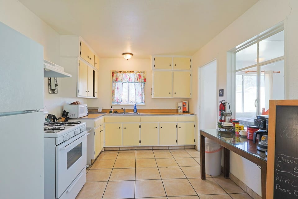 Full Kitchen! Has everything you need for short and long term stay!