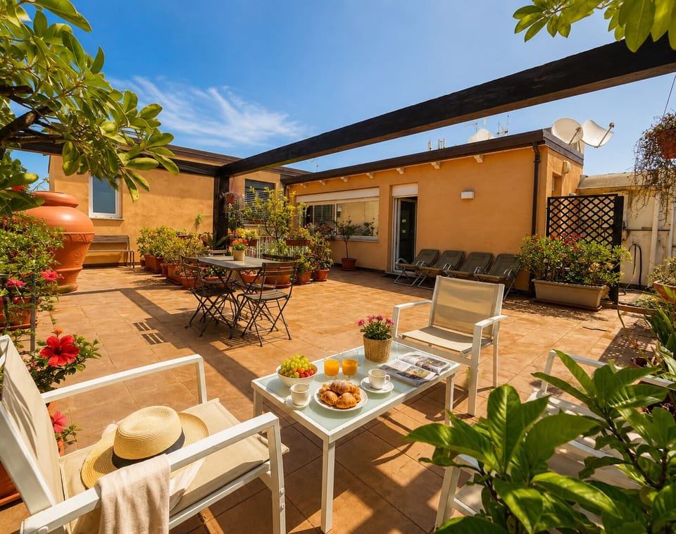 Panoramic Penthouse, 2 Bedrooms, 2 Bathrooms, Tower | Terrace/patio