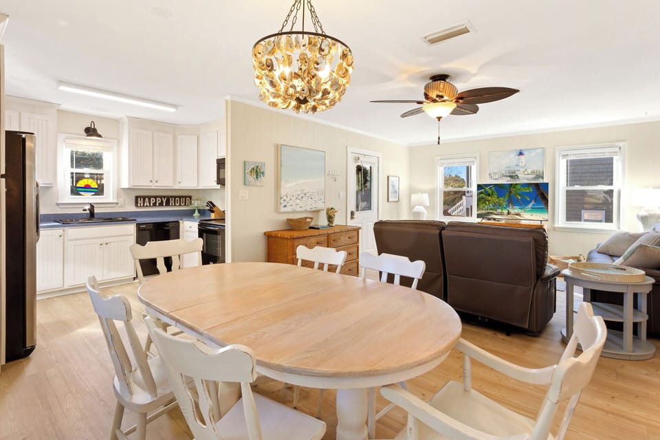 The Dining Area is a beautiful space for enjoying your fantastic meal together.