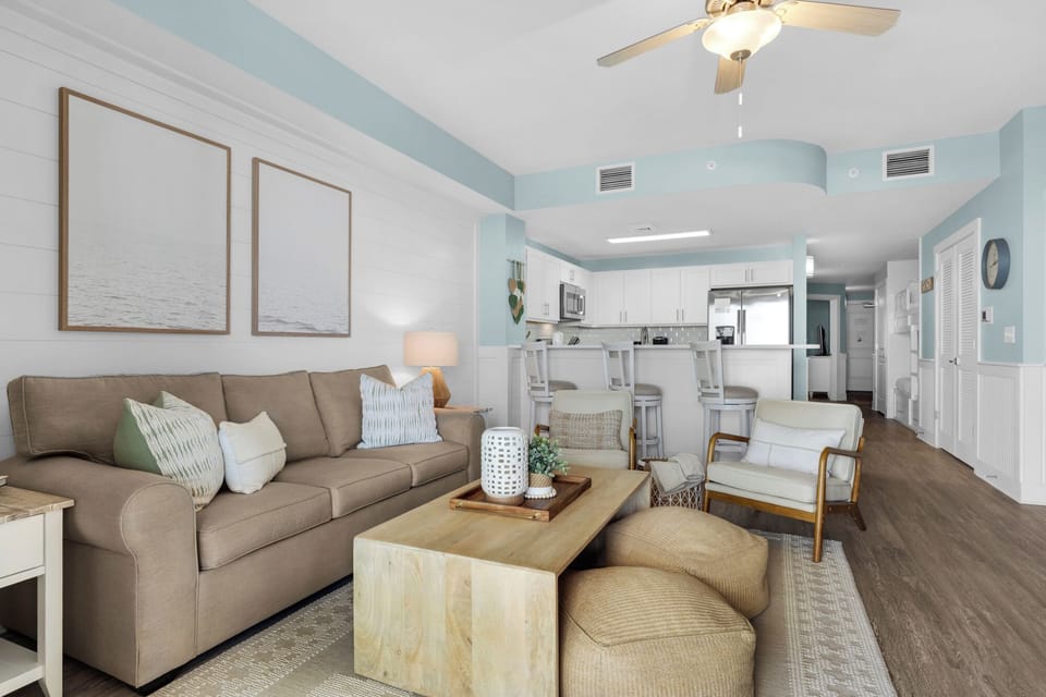 The perfect spot to unwind after a fun beach day.