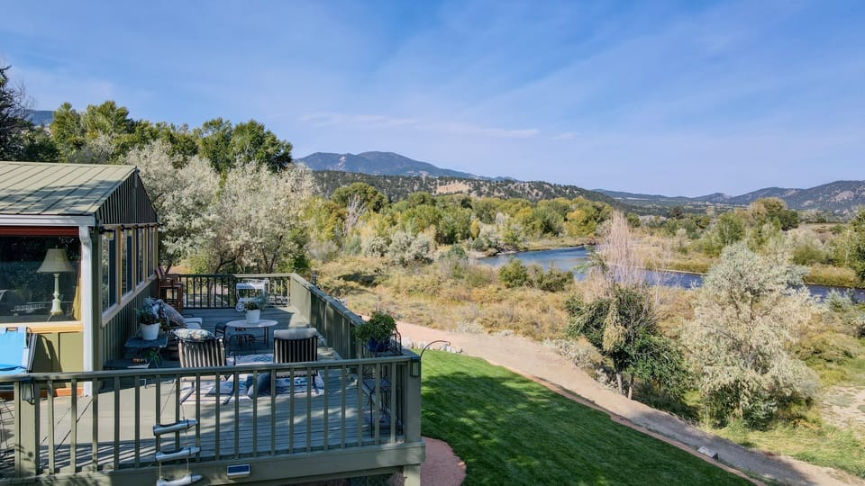 River views from the deck