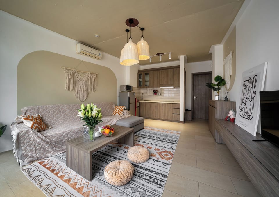 Apartment, 1 Bedroom, City View | Living area | 52-cm flat-screen TV with satellite channels