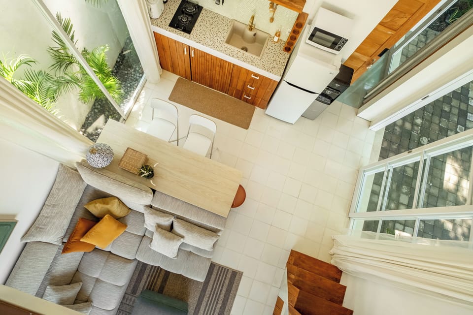 Honeymoon Villa, 1 Bedroom, Pool View | Living area | 42-inch Smart TV with digital channels, Netflix, streaming services