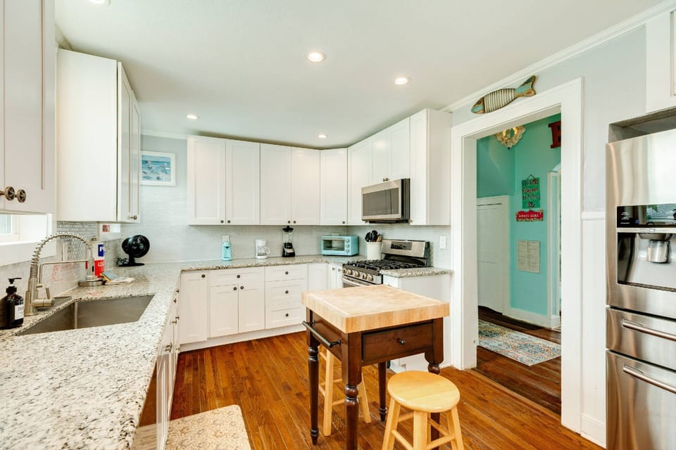 All new modern appliances
