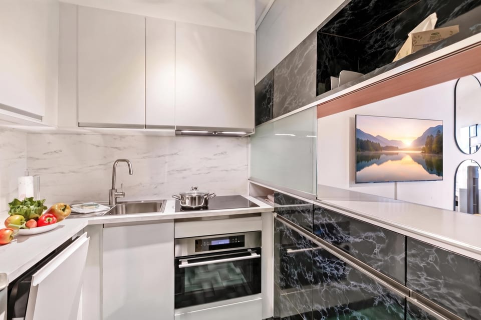 Standard Studio, Balcony, Mountain View (La Perla Sul Lago - Studio with) | Private kitchen