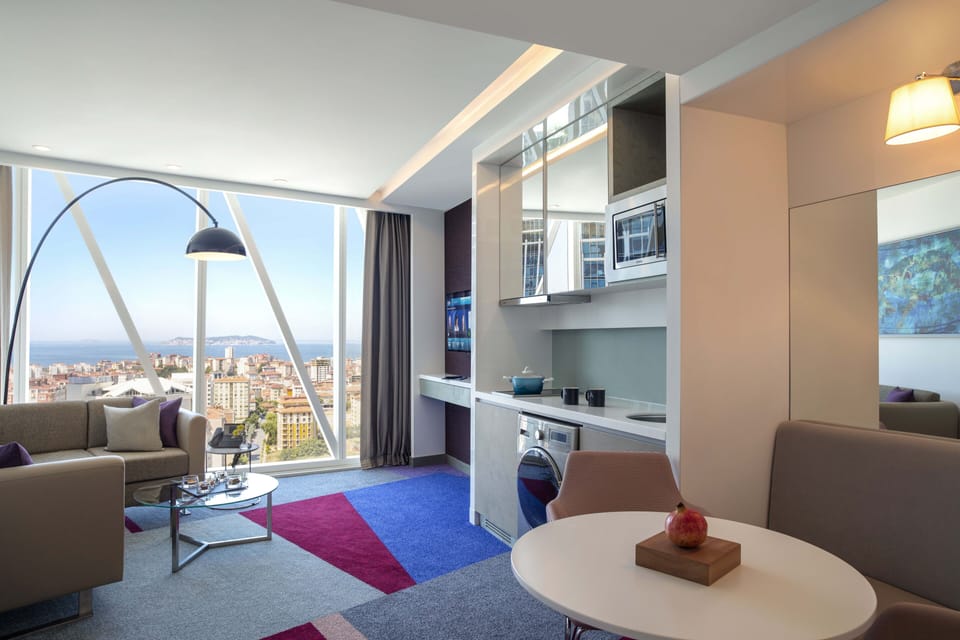 Suite, 1 Bedroom, Sea View | In-room safe, individually decorated, individually furnished, desk