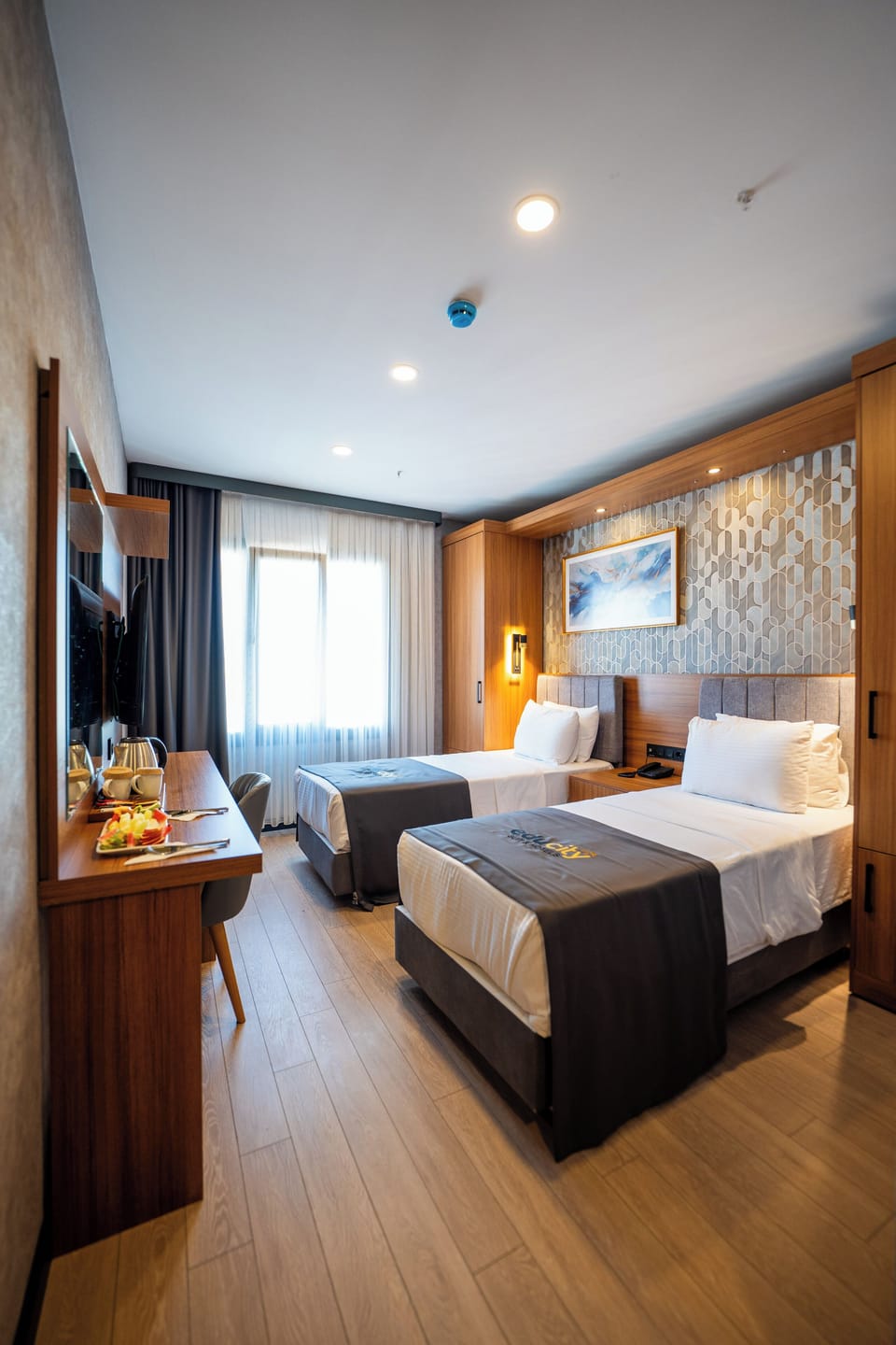 Superior Room, 2 Twin Beds, City View | Premium bedding, in-room safe, desk, soundproofing